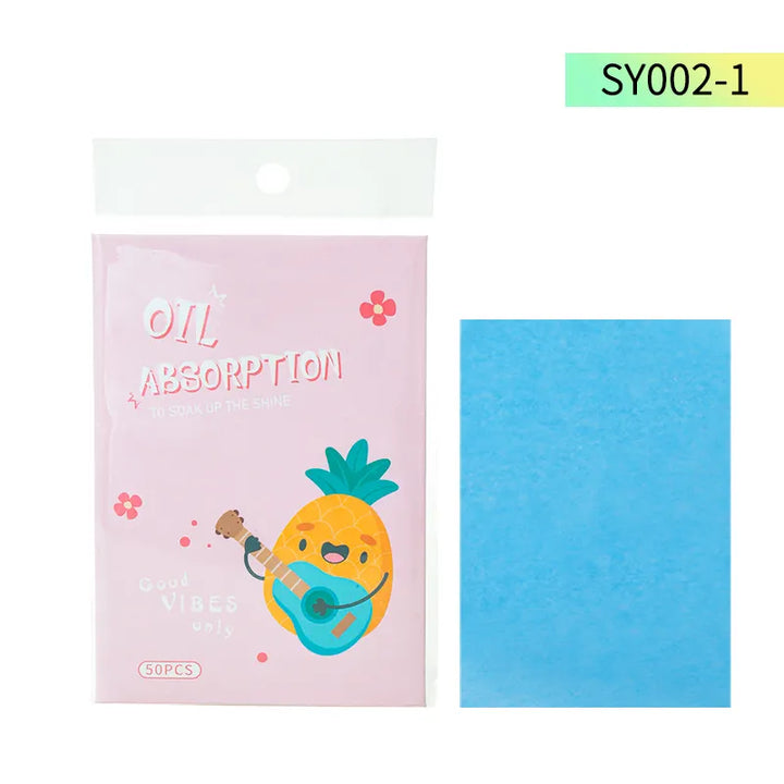 Face Oil Absorbing Control Sheet 50Pcs