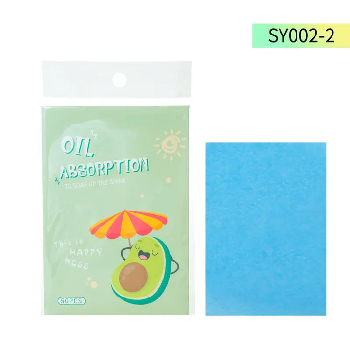 Face Oil Absorbing Control Sheet 50Pcs