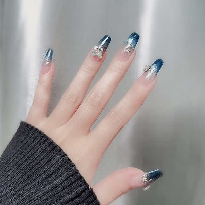 Long Handmade Press-on Nails