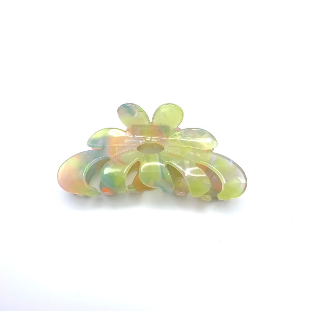 2023 Half Flower Shining Acetate Hair Claw Clips