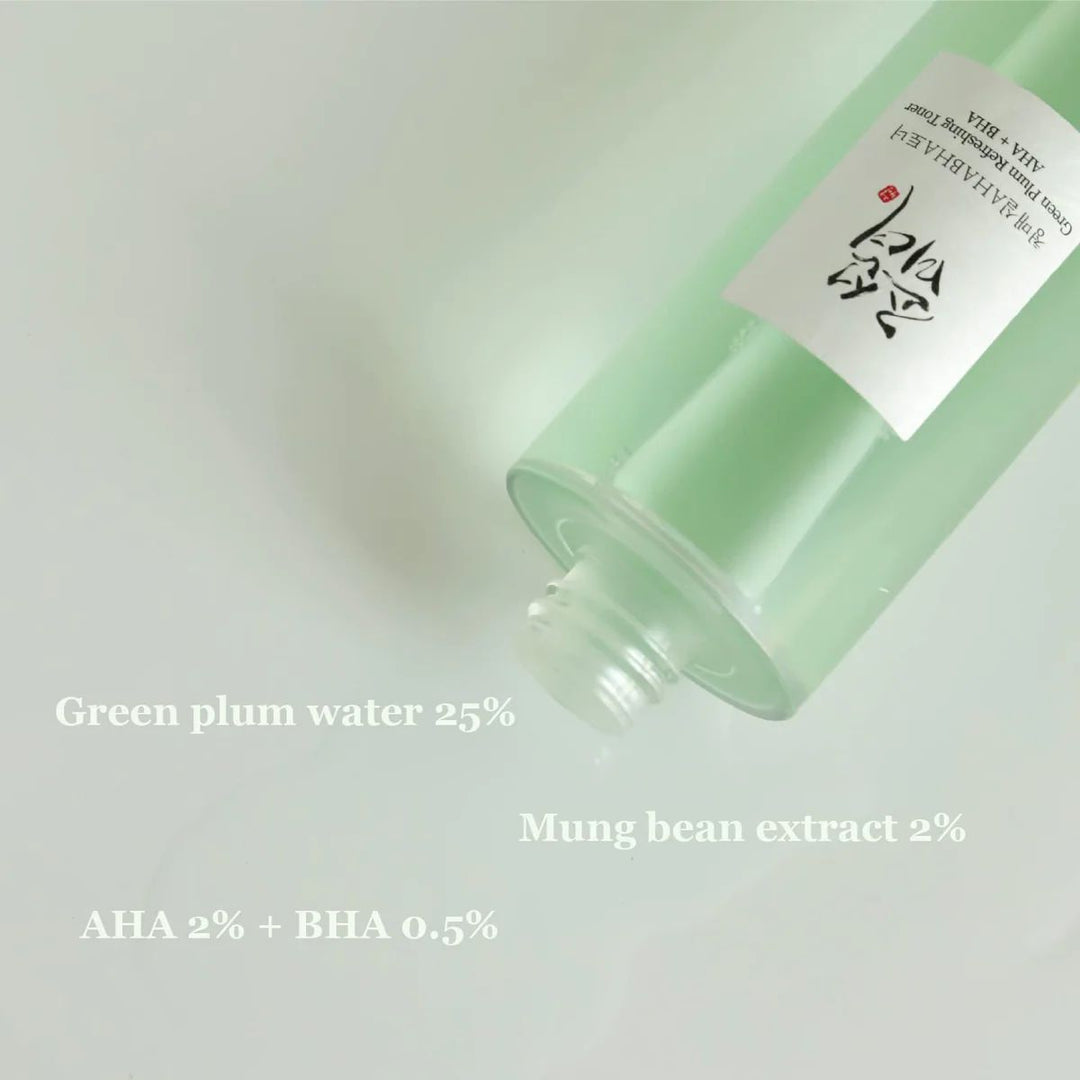 Beauty of Joseon Toner Rafraîchissant à la Prune Verte : AHA + BHA 150ml