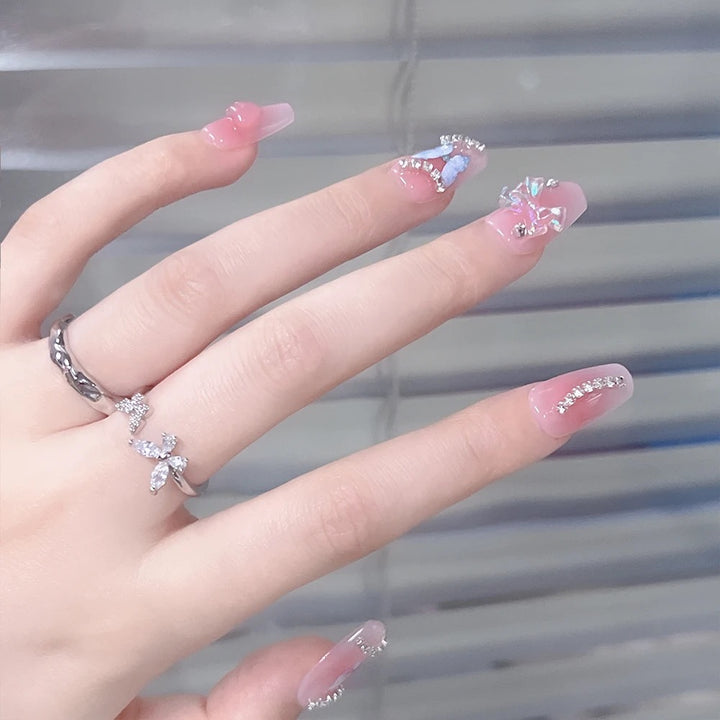 Regular Butterfly Handmade Press-on Nails