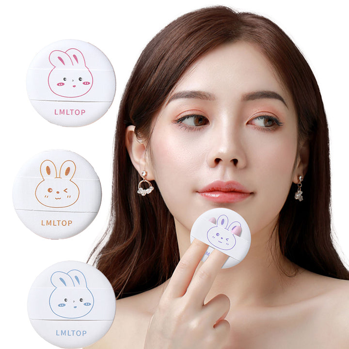 Air Cushion Powder Puff Facial Makeup Sponge 2Pcs/Set