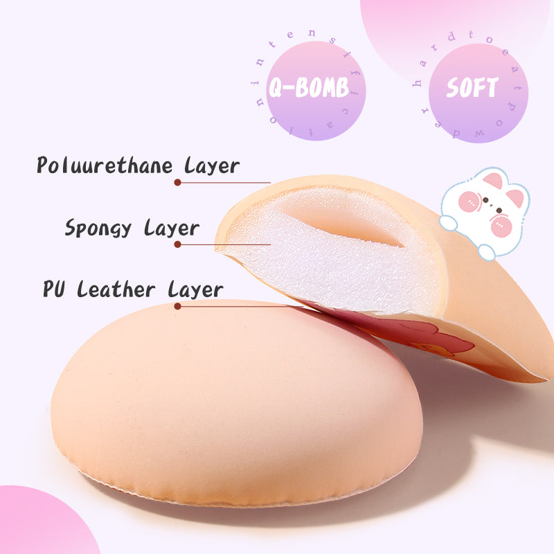 Cute Marshmallow Air Cushion Puff 2Pcs/Set