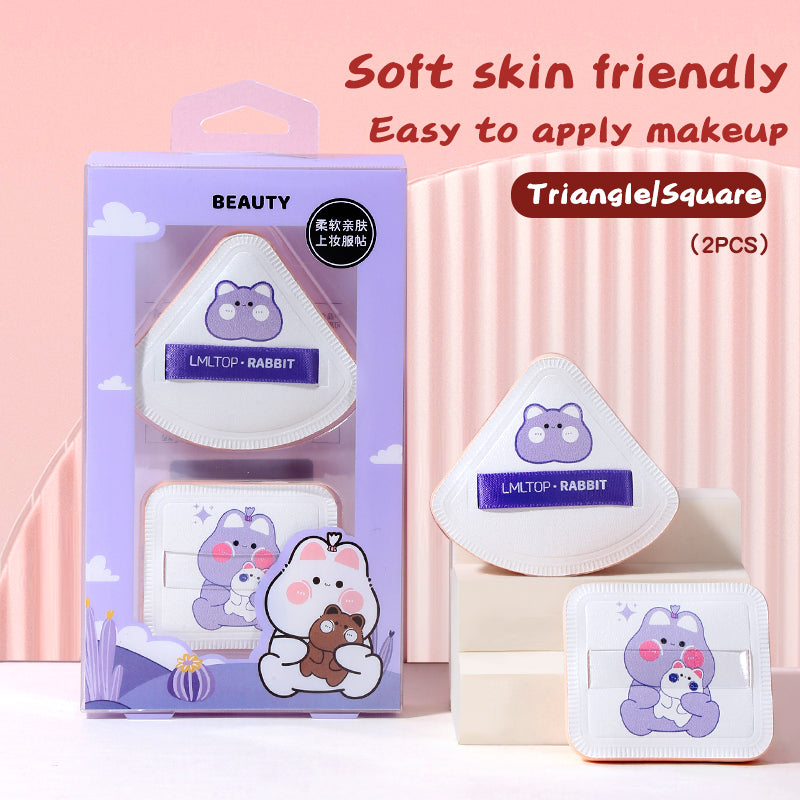 Cute Marshmallow Air Cushion Puff 2Pcs/Set