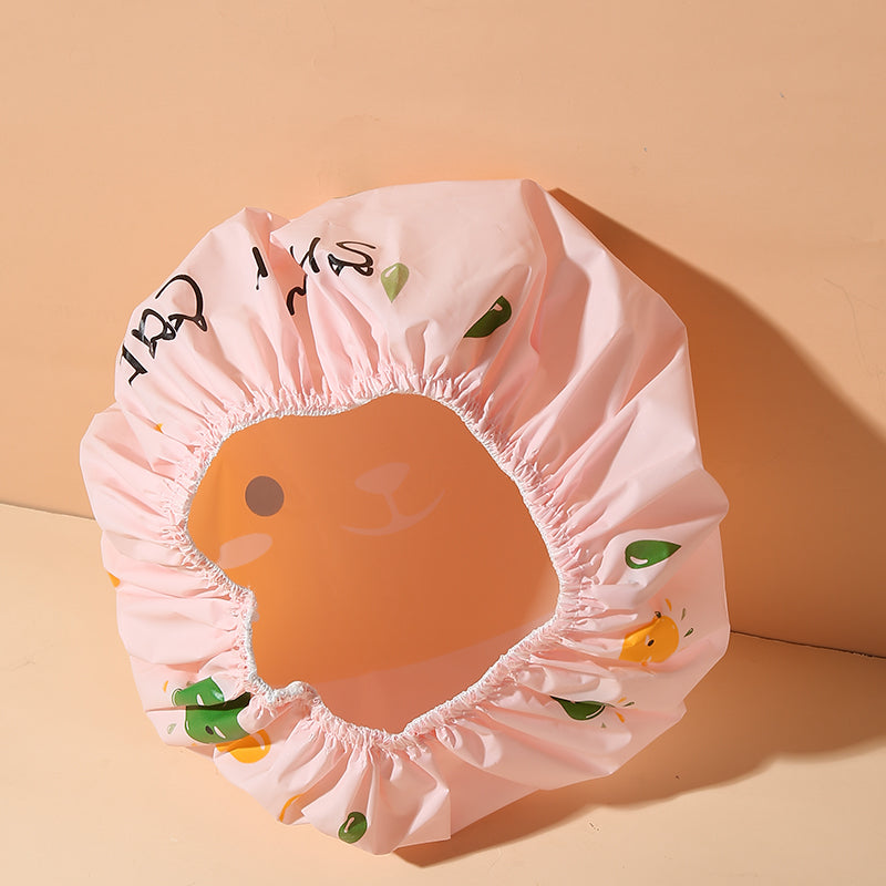 Cute Waterproof Bathing Shower Cap