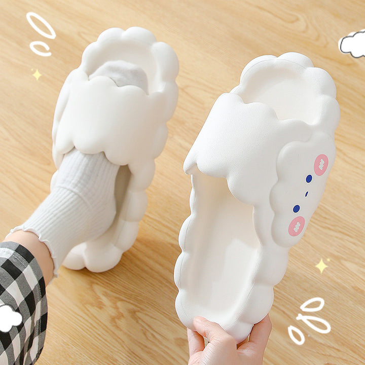 Trendy Cute Cloud Slippers