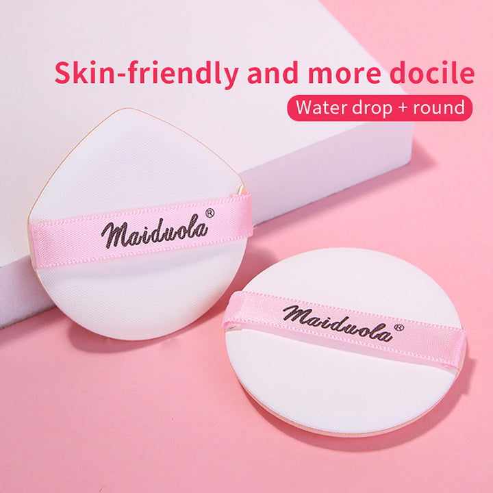 Small Soft Face Powder Makeup Puff 2Pcs/Pack