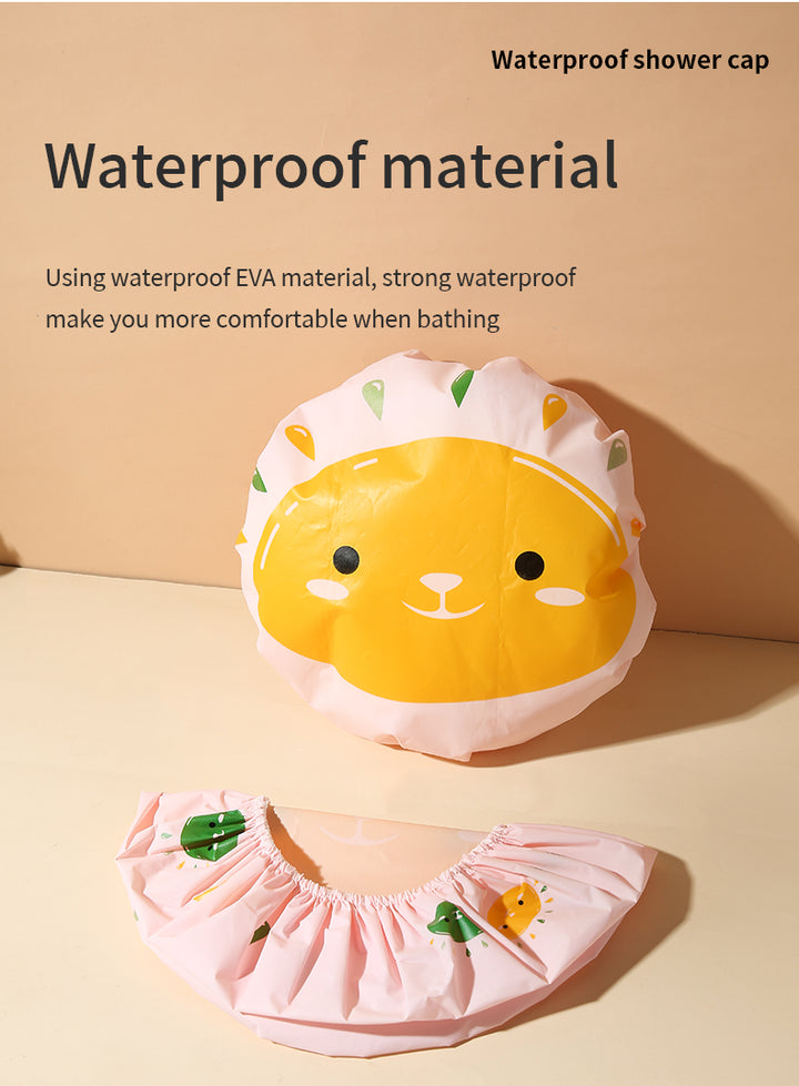 Cute Waterproof Bathing Shower Cap