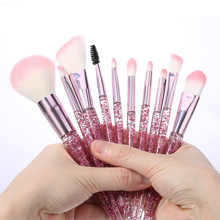 10Pcs Professional Makeup Brush Set