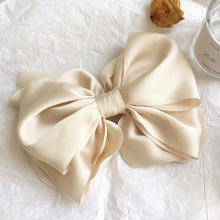 Korean Large Bowknot Ribbon Butterfly Hair Clip